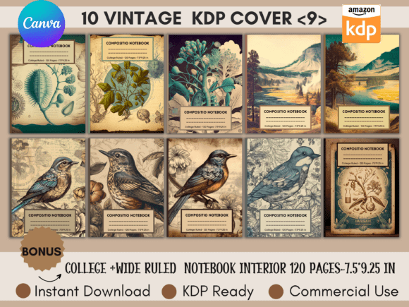 10 Editable KDP Cover Canva Templates to Elevate Your Kindle Publishing Game