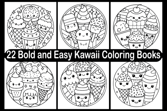 22 Bold and Easy Kawaii Coloring Books: A Strategic Tool for Creativity and Business