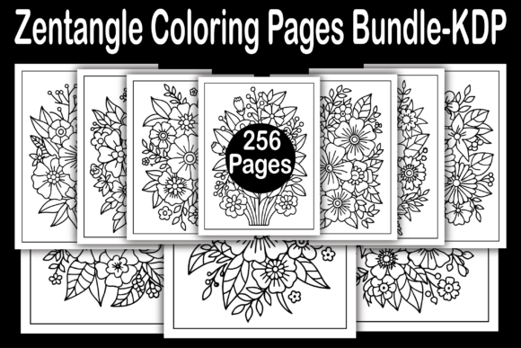 256 Zentangle Coloring Pages Bundle-KDP: A Comprehensive Guide for Creators and Entrepreneurs