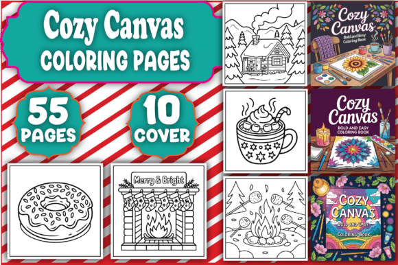 Embracing Creativity with Bold Easy Cozy Can Coloring Book Pages: A Modern Escape for Adults