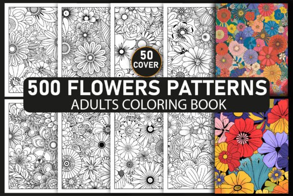 The Rise of the 600 Flowers Adult Coloring Book for KDP: A Creative and Commercial Opportunity